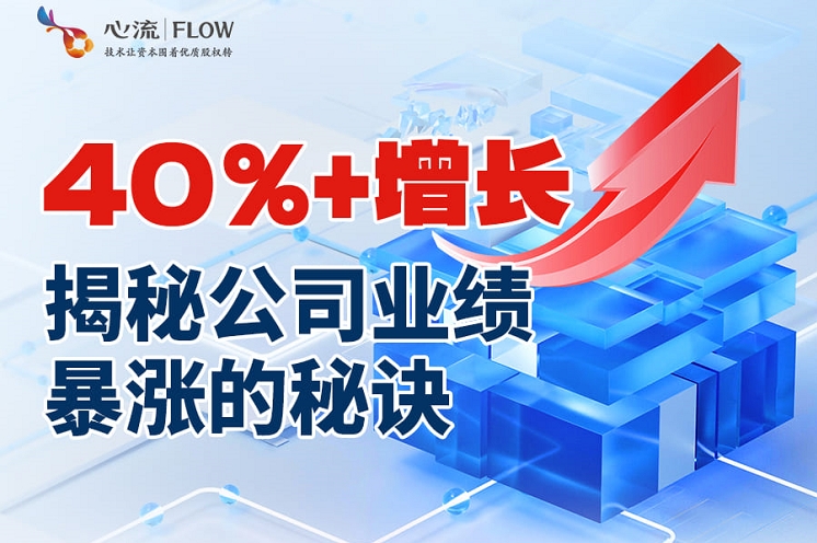 40%+增长！揭秘公司业绩暴涨的秘诀！-心流