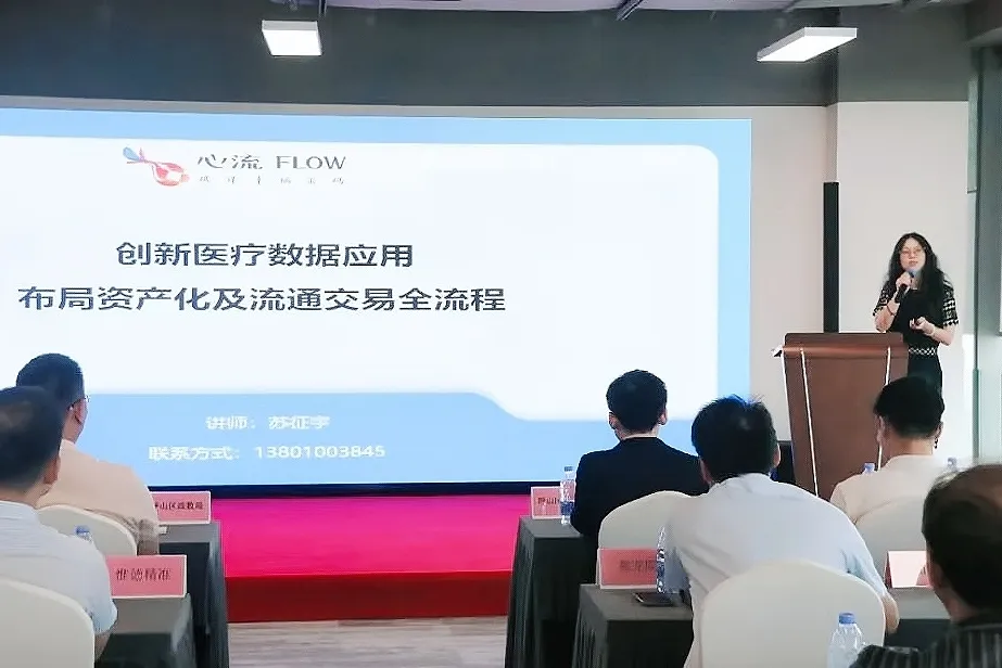 心流集团苏征宇出席坪山数据沙龙：详解医疗数据资产化与流通交易全流程-心流